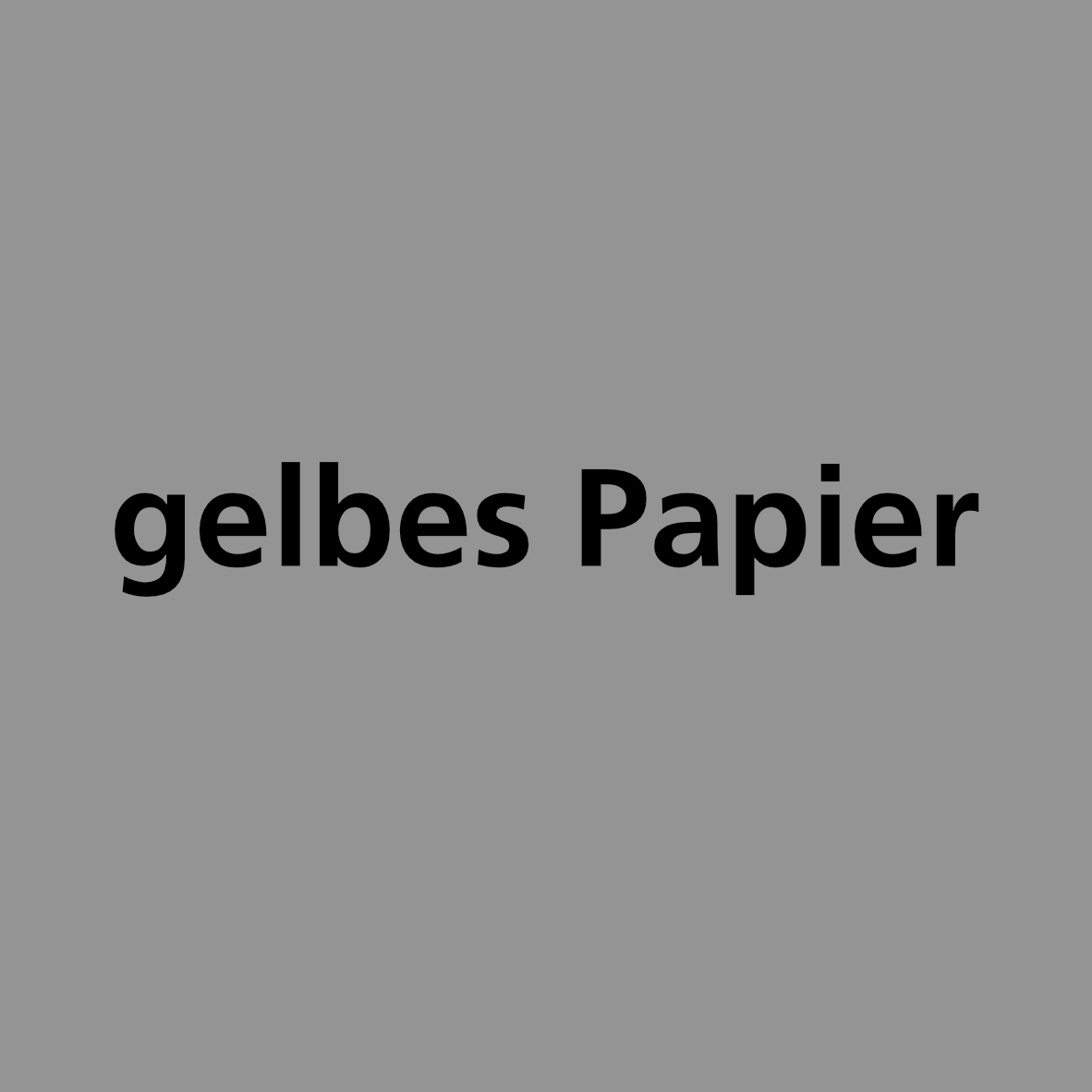 gelbes Papier, waste-art Georg Marbet